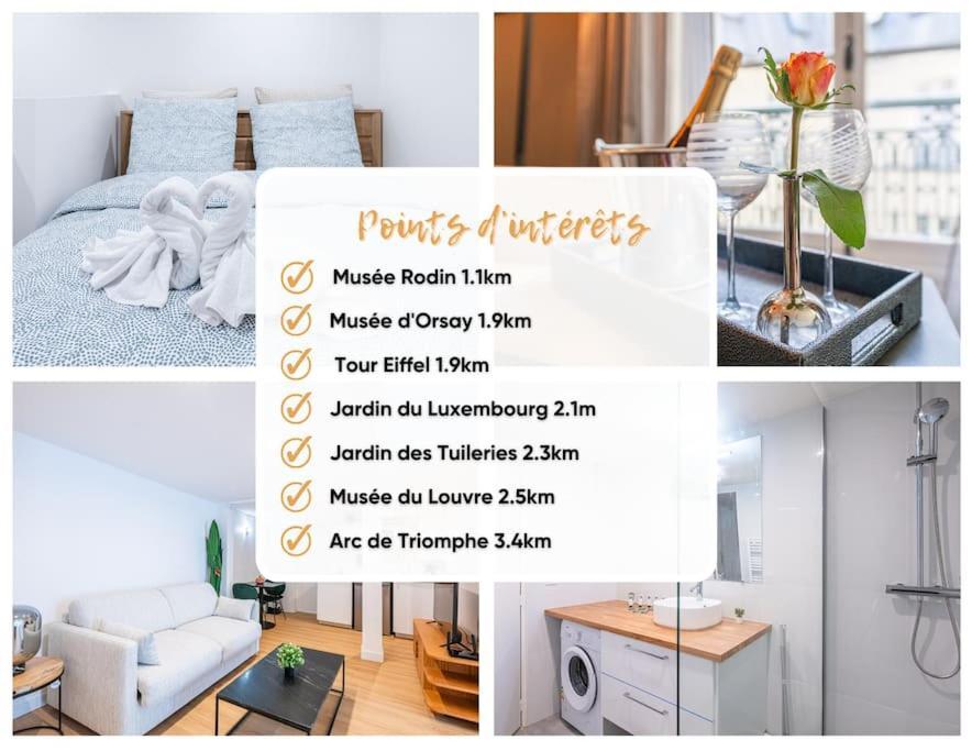 Le De Niro - Duplex -appartement 1 Chambre - Invalides-tour Eiffel-6 Personnes *